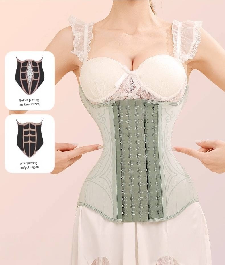 Waist Trainer Corset Adjustable Compression Bodyshaper Tummy Control Girdle Belt